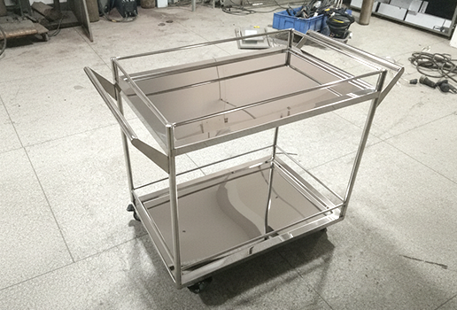 不锈钢实验室推车