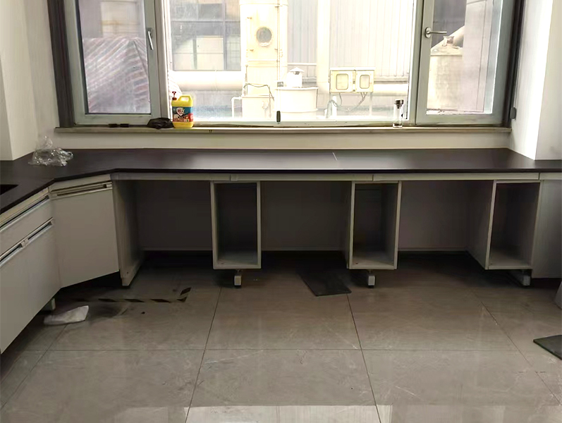 钢木实验台安徽阜阳案例——医药实验室