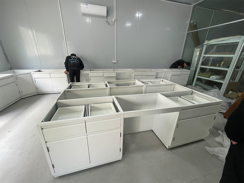 华巨升全钢实验台项目案例｜浙江宁波材料检测实验室