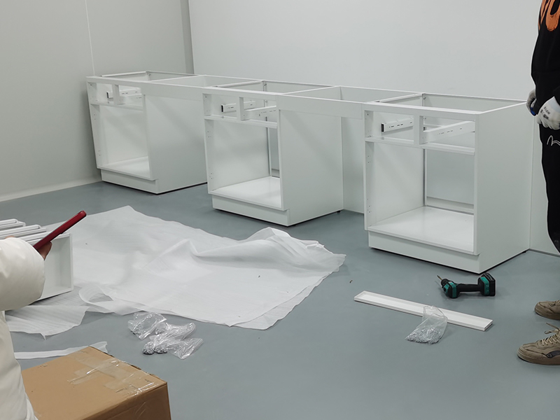 全钢实验台高校实验室案例-苏州新区项目