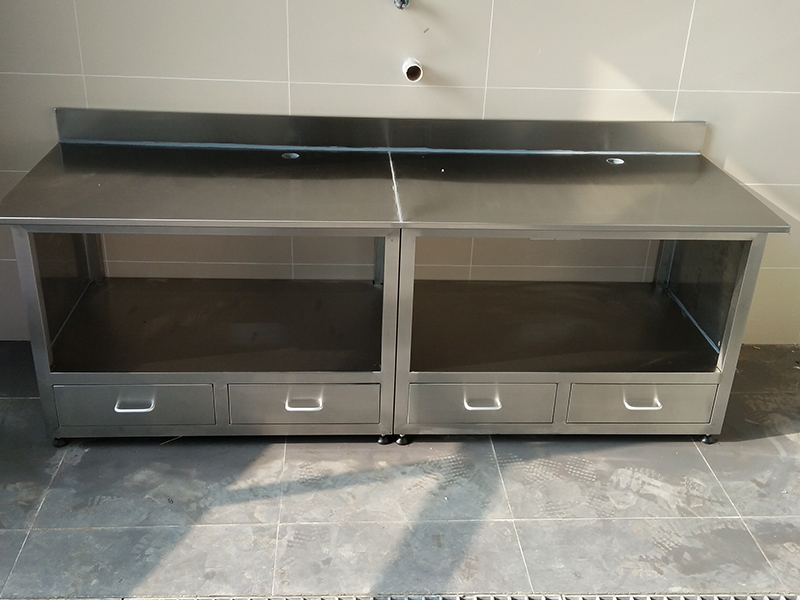 不锈钢实验台半导体Class100洁净室316L电解抛光应用华巨升精密定制